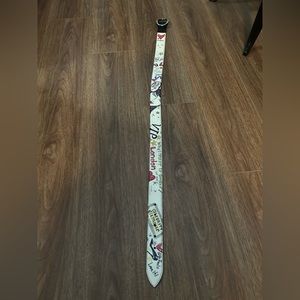 Brighton Fashionista graphic leather belt